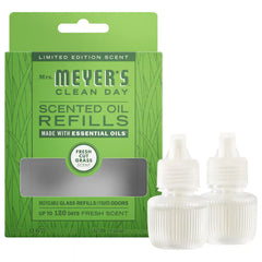 Fresh Cut Grass Plug In Scented Oil Refill, 2-Pack