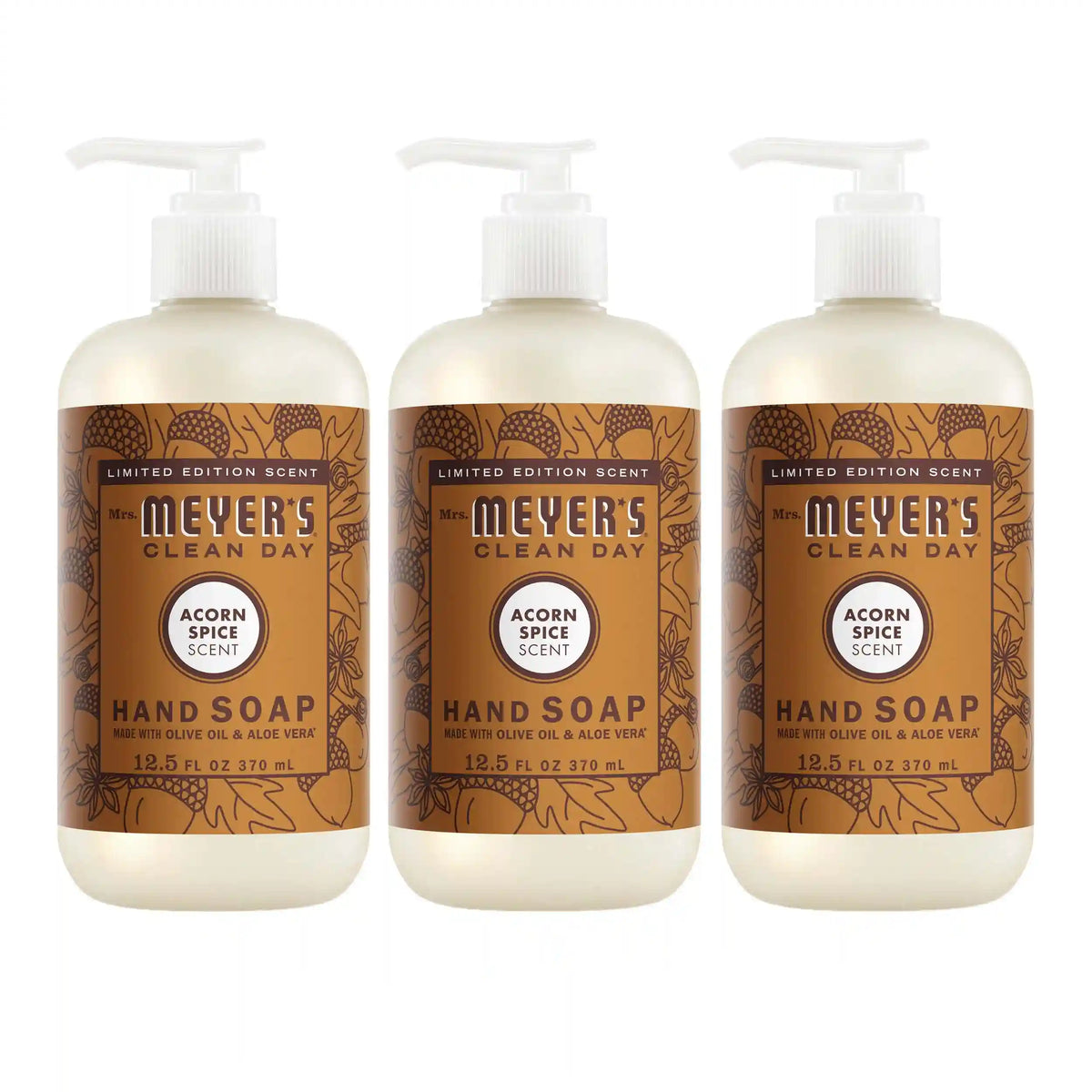 Acorn Spice Liquid Hand Soap 3-count Bundle